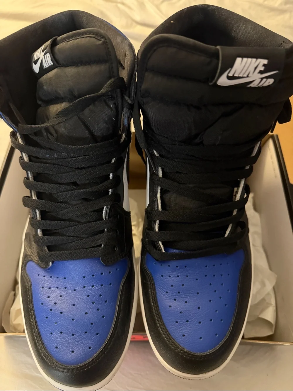 Air Jordan 1 High OG Royal Toe Sneakers